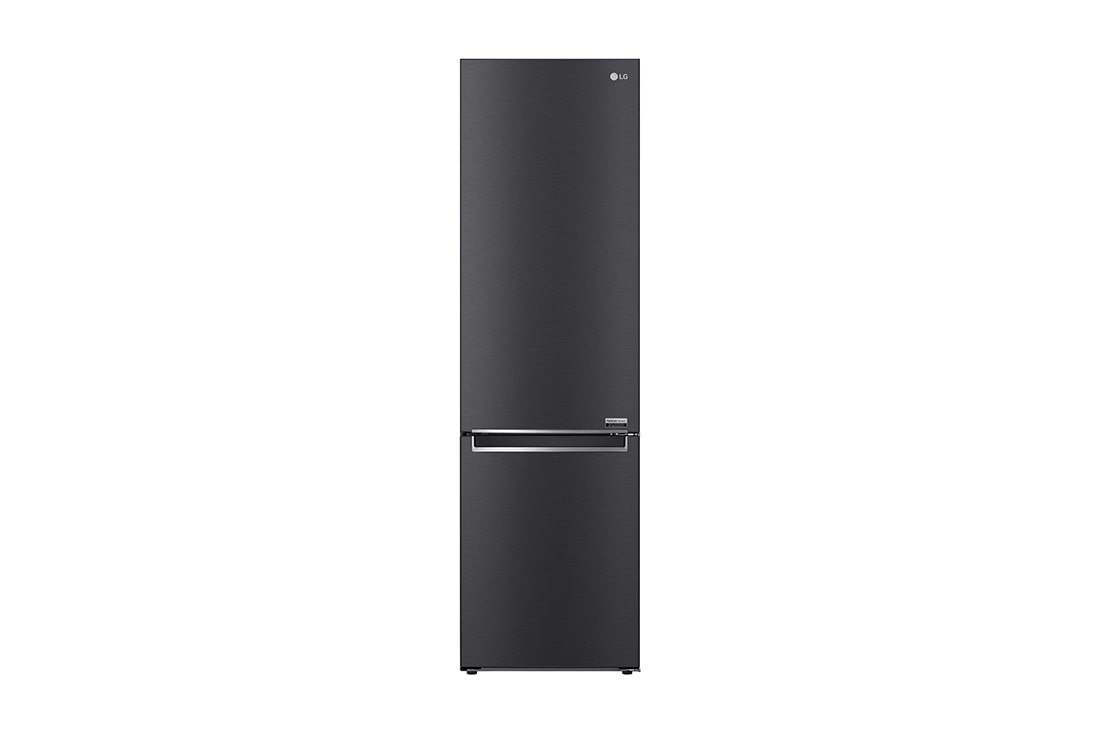 LG Total No Frost (Frost Free) | Tall Fridge Freezer | 384L | GBB92MCBAP | Matte Black, GBB92MCBAP