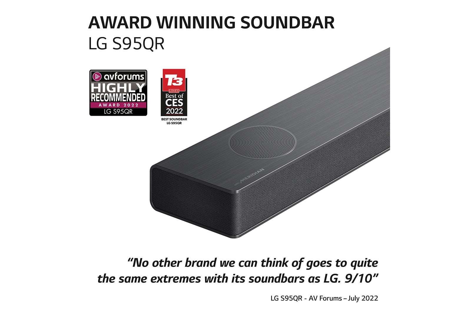 LG S95QR Soundbar, S95QR