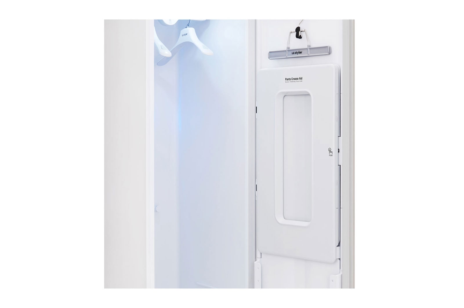 LG Styler 3 Hangers Steam Closet - Black, S3BF