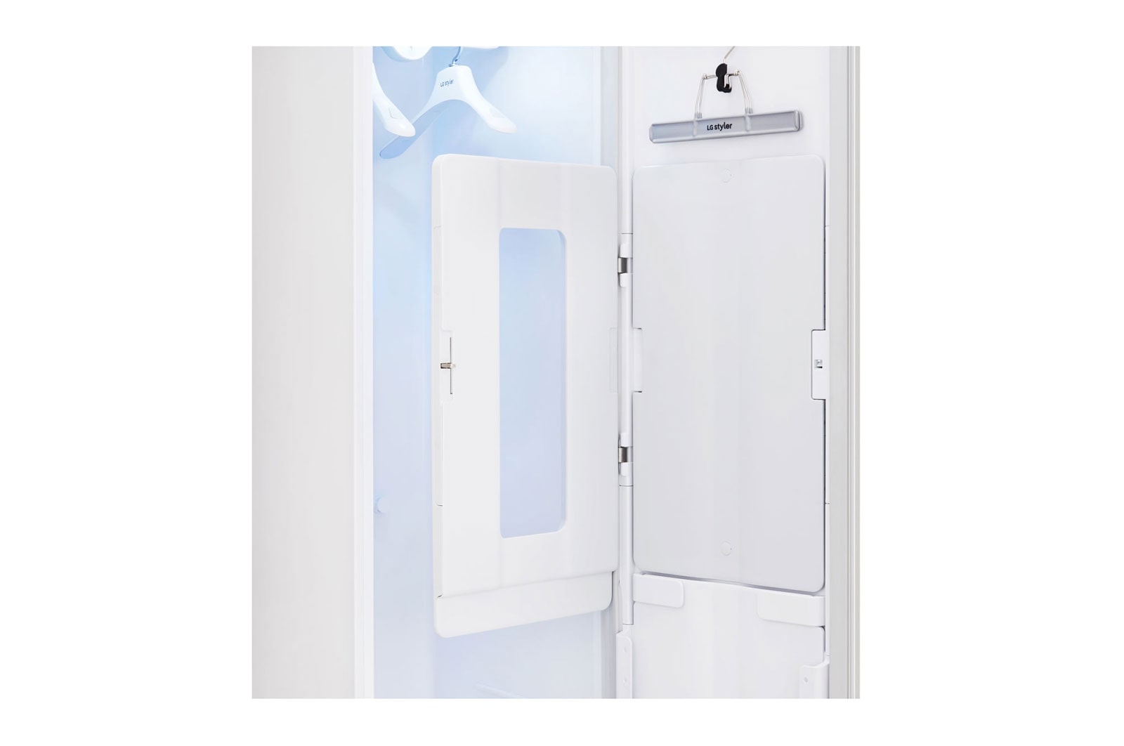 LG Styler 3 Hangers Steam Closet - Black, S3BF