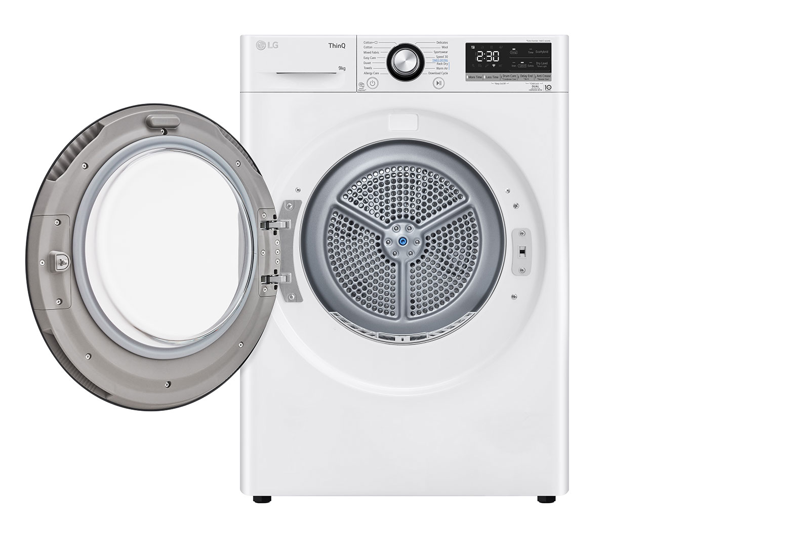 LG Dual Inverter Heat Pump™ Tumble Dryer | 9kg | White, FDC309W