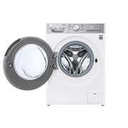 LG WiFi connected | 12kg | Washing Machine | 1360 rpm | AI DD™ | Direct Drive™ | Steam™ | TurboWash™360 | White, F4V1012WTSE