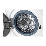 LG WiFi connected | 12kg | Washing Machine | 1360 rpm | AI DD™ | Direct Drive™ | Steam™ | TurboWash™360 | White, F4V1012WTSE