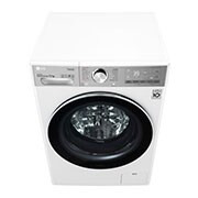 LG WiFi connected | 12kg | Washing Machine | 1360 rpm | AI DD™ | Direct Drive™ | Steam™ | TurboWash™360 | White, F4V1012WTSE