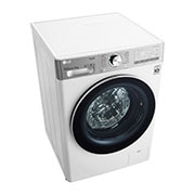 LG WiFi connected | 12kg | Washing Machine | 1360 rpm | AI DD™ | Direct Drive™ | Steam™ | TurboWash™360 | White, F4V1012WTSE