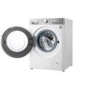 LG WiFi connected | 12kg | Washing Machine | 1360 rpm | AI DD™ | Direct Drive™ | Steam™ | TurboWash™360 | White, F4V1012WTSE